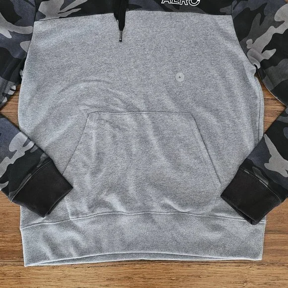 AEROPOSTALE camouflage HOODED SWEATSHIRT gray - Picture 3 of 7